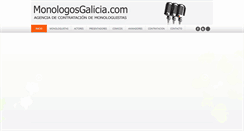Desktop Screenshot of monologosgalicia.com
