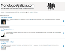 Tablet Screenshot of monologosgalicia.com